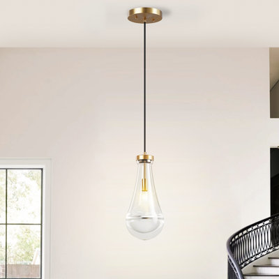 Luminaire suspendu en verre