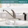 Core Single-Handle Kitchen Sink Faucet with Side Sprayer, 3-Hole Kitchen Faucet