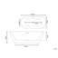 Halie x Freestanding Soaking Acrylic Bathtub-782399819-782399813