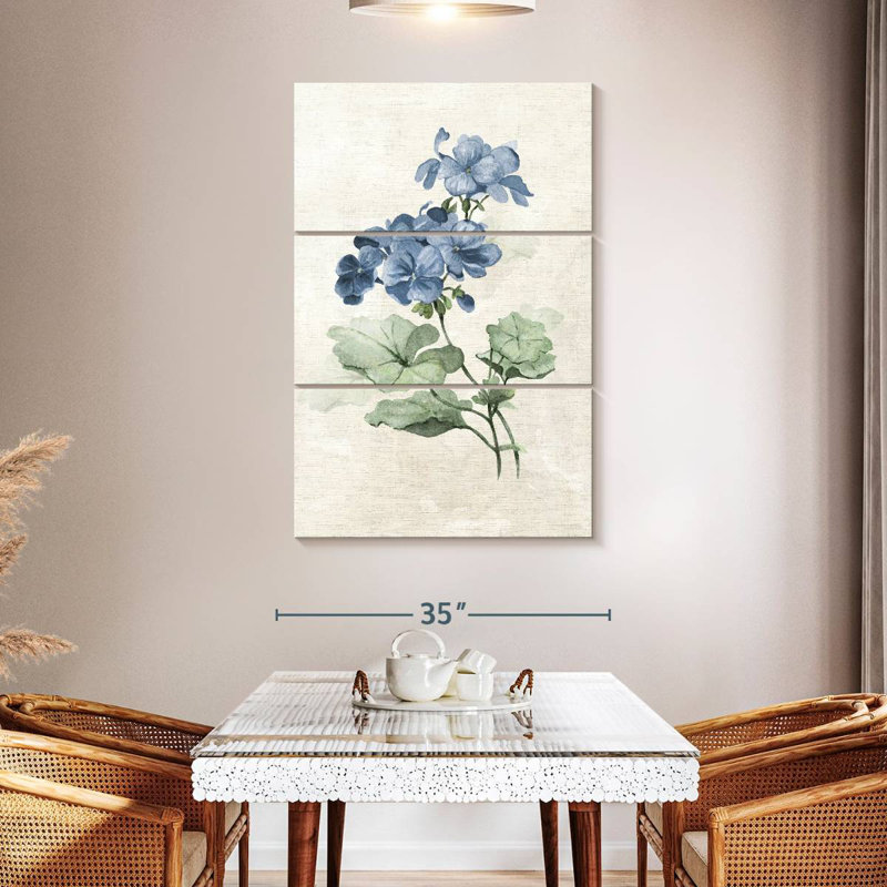 Harnek Farmhouse Periwinkle I, H 50 po x l 32 po