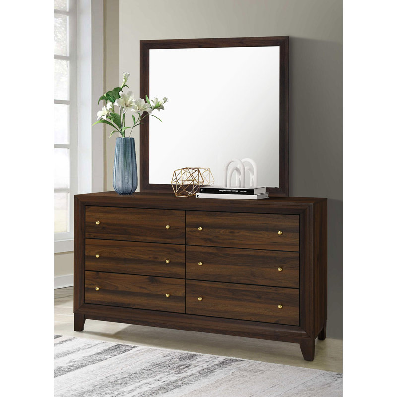 Dresser Mirror Walnut