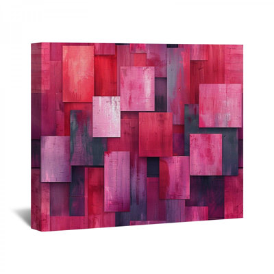 Cubisme abstrait sur toile