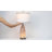 26" Coastal Glass USB Table Lamps with Touch Control & Night Light