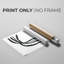 Onyx Ribbon I - Impression sur toile seulement - NON CADRE-118083303