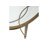 Allyance Glass Top Single Coffee Table