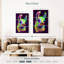 Lama abstrait Brampt-108530505