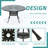 Round 61'' Outdoor Dining Table