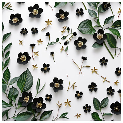 Tapisserie florale - Décoration murale nature