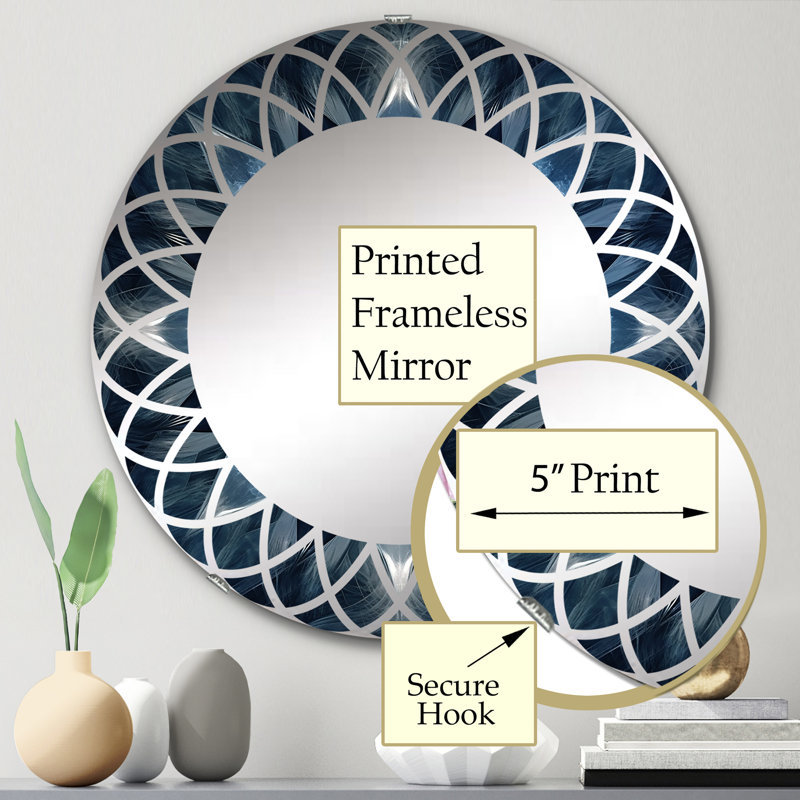 Miroir mural Tuftonboro, 24 po x 24 po