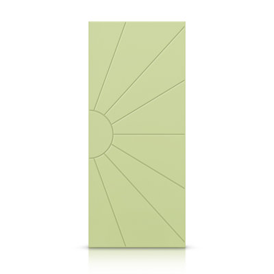 Porte standard à panneaux en bois