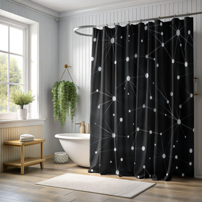 Varied Shapes - Rideau de douche Premium