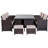 Ingmar 10 Seater Dining Set with Cushions-28646720