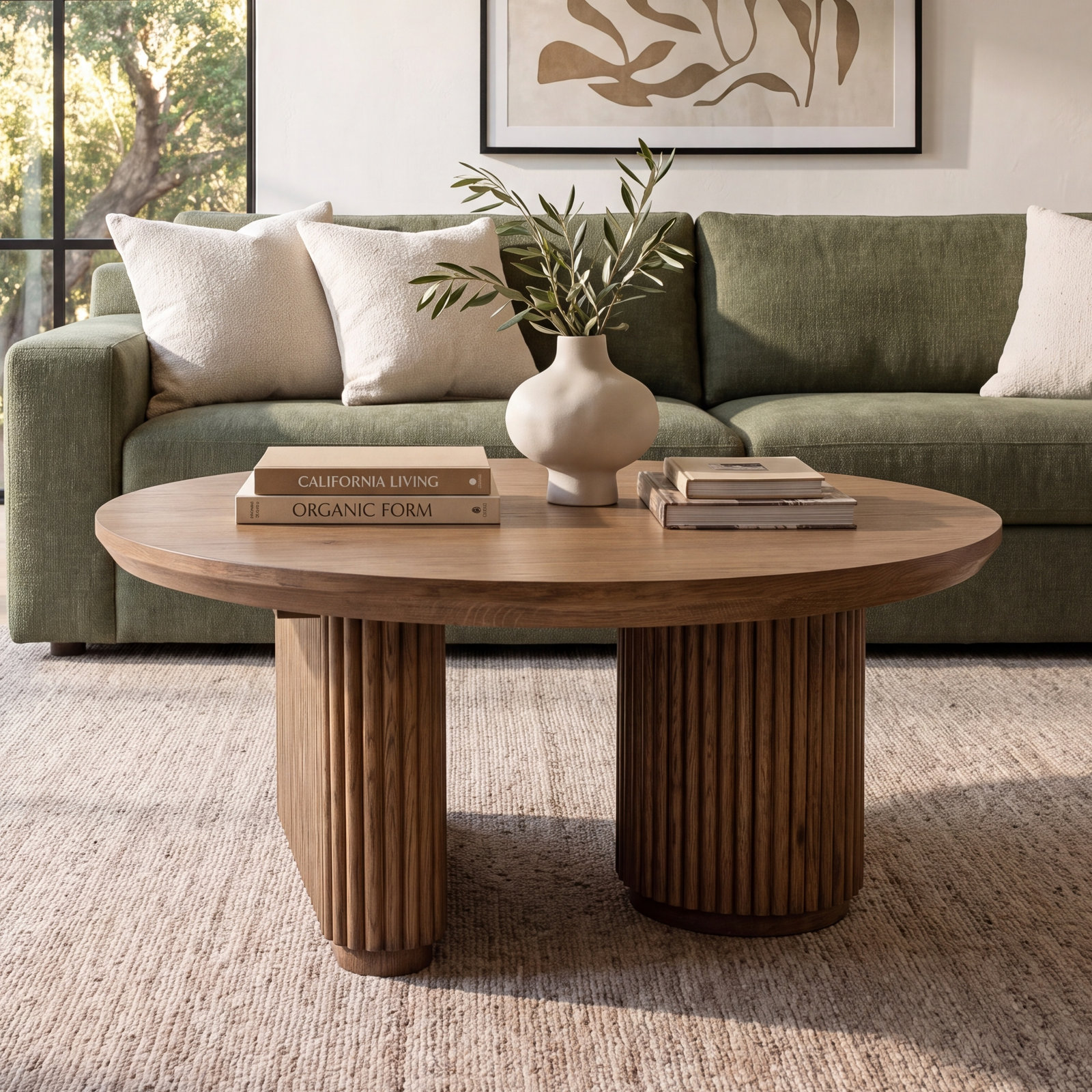 Vander Coffee Table, Tawny Brown