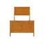 Lit de base en bois massif L piéton avec pied de lit assorti-860483177-874805679