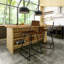 Tabouret de bar et de comptoir en bois massif-35272994-48291334