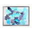 Turquoise de luxe abstrait fluide III - peinture sur toile-67358842-67358846