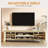 63" TV Stand with Cabinet Doors, Engineered Wood Entertainment Console for TVs up to 70", Modern Farmhouse Style for Living Room-1679699142-1679699160