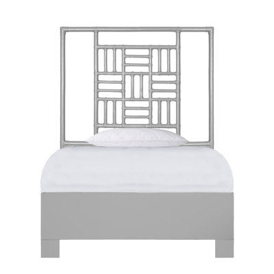 Finn Queen Bed, Pool Blue