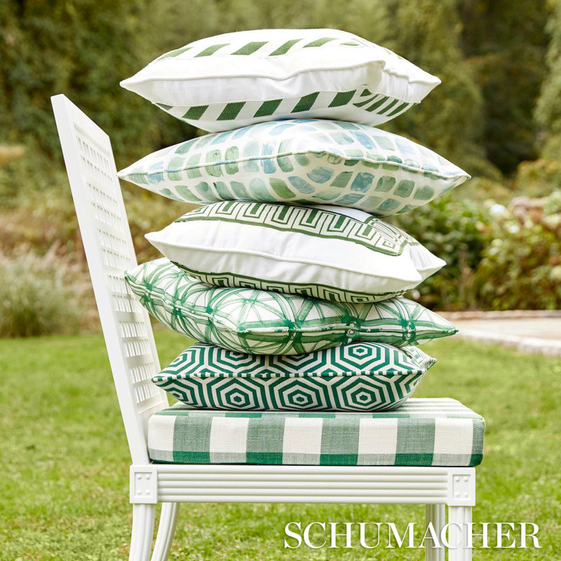 Schumacher x Mary McDonald Palette Indoor/Outdoor Fabric, Lapis