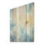 Blue Dandelion Dreams - Art mural en bois de pissenlit sur bois de pin naturel-1817416559