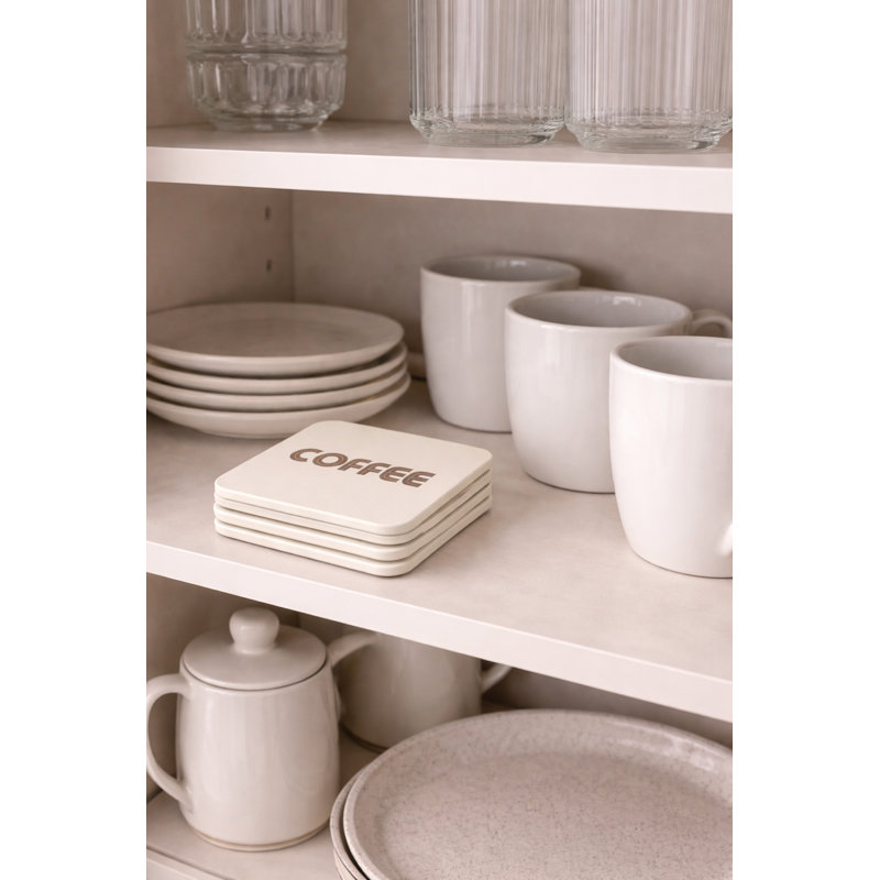 Square 2 Piece Coaster Set
