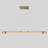 47" Led Linear Pendant Lamp Simple Modern Dinning Pendant Lamp