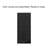 30 In. X 80 In. Black Painted Finished Composite MDF 6 Panel Interior Sliding Barn Door With Hardware Kit-55426831-55426832