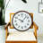 Brown Round Analog Wall Clocks