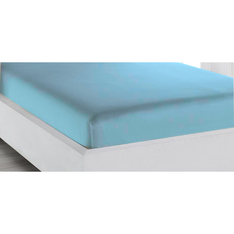 Sheet Set, King Sheet Set + Fitted Sheet + 2 Pillowcases, Blue