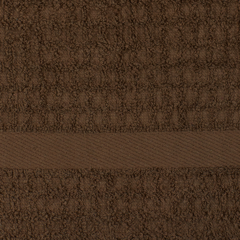 Waffle Dish Cloth Kitchen Towel, Brown