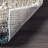 City Striped Shag Tufted Performance Brown/Teal/Blue Rug-2119853960