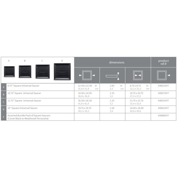 Dimensions du produit
