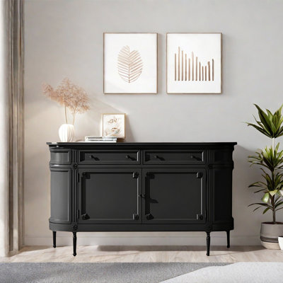 Buffet léger de luxe avec 2 portes et 2 tiroirs