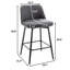 Tabouret de bar pivotant à 360 ° à hauteur de comptoir pour îlot de cuisine et pub (ensemble de 2)-423203851