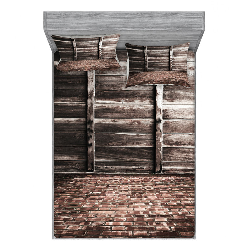 Microfiber Sheet Set, Full Sheet Set with Fitted Sheet