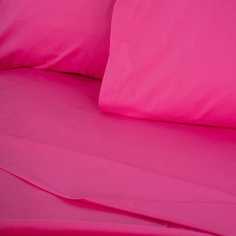 Luxurious Dusty Rose Ranforce Double Quilt Cover, 78.7 x 78.7 inches | 100% Cotton, 155 Thread Count, Button Closure | Machine Washable at 86°F | Soft & Cozy Bedding for Elegant Bedroom Decor