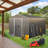 8x10ft Outdoor Metal Storage Shed with metal foundation-117711734
