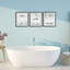 Ensemble de 3 sous-verres Leafy Bathroom Herbs-1111124151-1111124149
