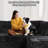 Modular U-shaped Sectional Plush Corduroy Sofa With Movable Ottoman-104667097