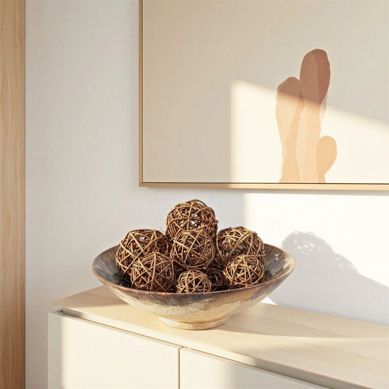 Round Stoneware Platter