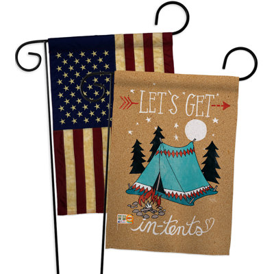 Double Sided 18.5'' H x 13'' W Polyester Garden Flag