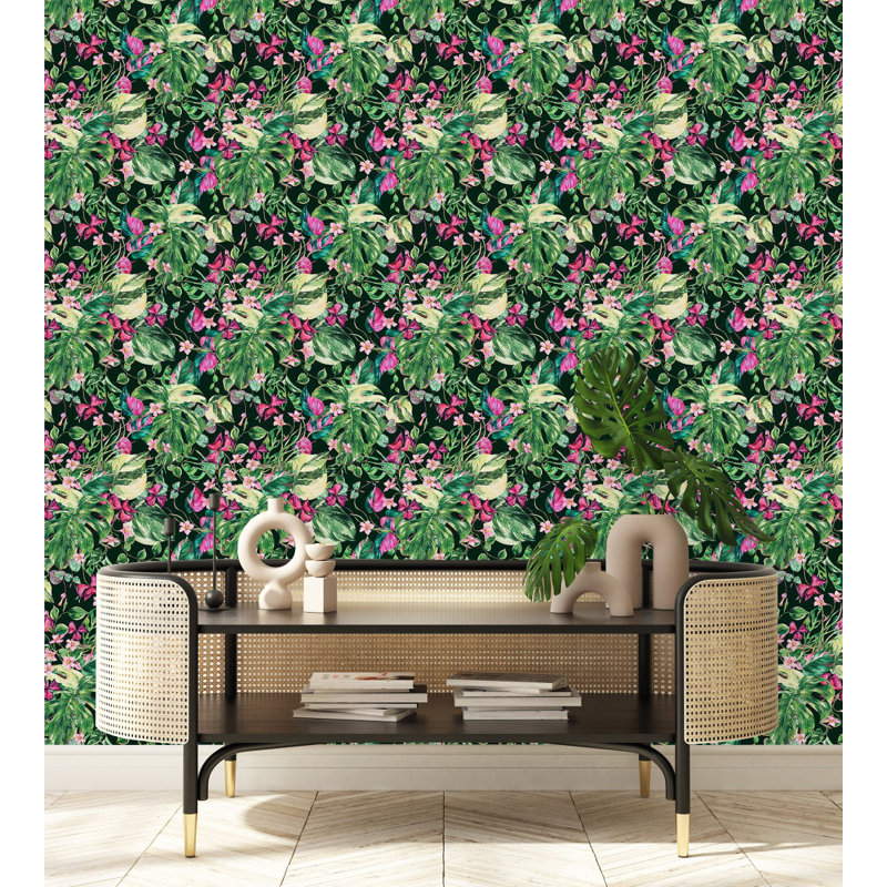 Hanan Pre-Pasted Floral, 2.08' W x 10.42' L