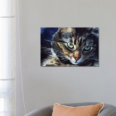Nans Maine Coon by Rachel Parker - Painting on Canvas