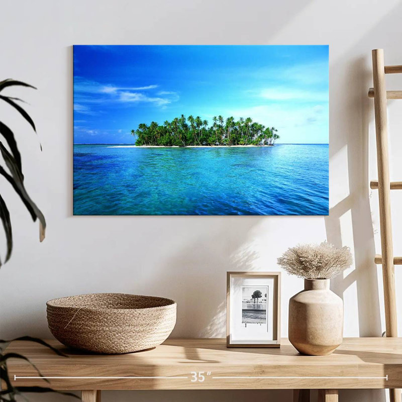Gillard Palm Island Paradise, H 16 po x l 24 po