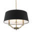 Plafonnier semi-encastré 3 lumières 19 po Dasilva-41224636-41224639