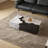 Creative rectangular marble end table-103284508