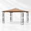 Pavillon de jardin à double toit 13 pi x 11 pi avec moustiquaire, abri de jardin robuste-123780557-129983633