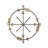 Elara Gold and Gray Wall Compass