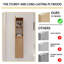  Armoire de salle de bain murale Cranor avec rangement ouvert et fermé