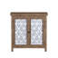 Armoire de rangement transitionnelle en bois massif